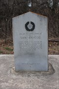 Image for El Camino Real -- First Site of San Marcos, Hays Co. TX