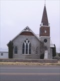Image for First Church Building-Grandfalls Union Church, Grandfalls, TX