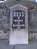 Image for A5 Milestone (Bangor 17), Bryngwran, Ynys Môn, Wales