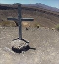 Image for Cross at rim of El Elegante Crater at Sonora, Mexico