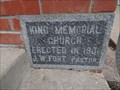 Image for 1901 - King Memorial United Methodist Church - Whitney, TX