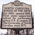 Image for J 83 North Carolina School Of The Arts
