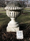 Image for Urn adornment from pre-Chicago Fire Cook County Courthouse - Elmhurst, IL
