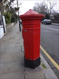 Image for Victorian Pillar Box - St Leonard's Terrace, Chelsea, London, UK