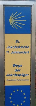 Image for Way Marker "Wege der Jakobspilger" - 96047 Bamberg/ Germany