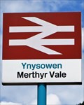 Image for Merthyr Vale Railway Station - Ynysowen, Merthyr Tydfil, Wales.