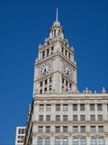 Image for Wrigley Building Clock -- Chicago, IL   USA