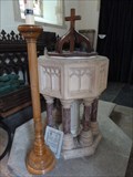 Image for Baptism Font - St Andrew - Great Finborough, Suffolk