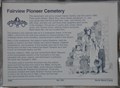 Image for First Burials in Fairview Pioneer Cemetery