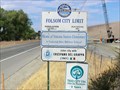 Image for City of Folsom, California Population Sign