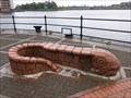 Image for Fishy Bench - Britannia Quay, Cardiff Bay, Wales.