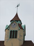 Image for Clock on Ludwik-Uhland-Schule - Nürnberg, BY, Germany