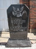 Image for Village Veterans Memorial  -  Amanda, OH