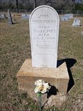 Image for FIRST Interment in Giesenschlag Cemetery - Snook, TX