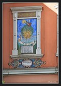 Image for Sundial on a façade of an old restaurant (Altdeutsche Weinstube) - Spittal an der Drau, Austria