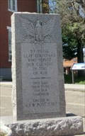 Image for Clay County Veterans Monument - Celina TN