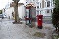 Image for Victorian Post Box - Baron's Court Road, London, UK