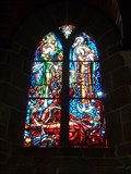 Image for Stained Glass Windows, Eglise Saint Pierre - Mont Saint Michel - Normandy, France