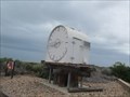 Image for Backlit clock-faced tide gauge , Port Germein , SA, Australia