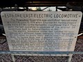 Image for E57B The Last Electric Locomotive - Harlowton, MT