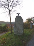 Image for Falcon statue at the way to Burg Falkenstein - BY / Germany