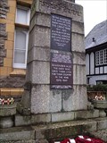 Image for Moretonhampstead War Memorial, Devon UK