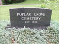Image for Poplar Grove Cemetery - Marshall, Parke County, IN