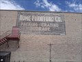 Image for Home Furniture Company Ghost Sign - Rock Springs WY
