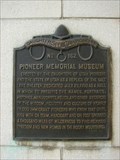 Image for Pioneer Memorial Museum