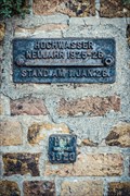 Image for High level mark from 1925/26 at the river Rhine, Niederkassel-Mondorf