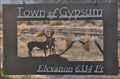 Image for Welcome Sign ~ Gypsum, Colorado