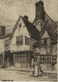 Image for “Boot Inn 1889” by F L Griggs – ex Boot Inn, Bridge St, Hitchin, Herts, UK