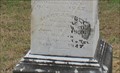 Image for FIRST -- Burial in Bratton Cemetery, Round Rock TX