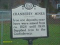 Image for CRANBERRY MINES
