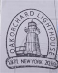 Image for Oak Orchard Lighthouse Stamp - Lake Ontario, Kent, NY