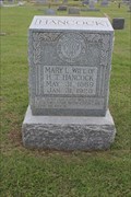 Image for Mary L. Hancock - Union Cemetery - Freestone County, TX