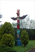 Image for Skyline Drive-In Totem Pole, Shelton, Washington *GONE*