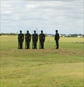Image for Soldiers standing at attention - Ft Hays Kansas
