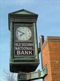 Image for Old Second National Bank Clock - Aurora, Illinois