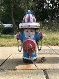 Image for Patriotic Parade of Painted Hydrants, No. 2 - Cumberland, Rhode Island