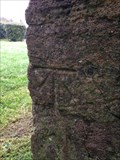 Image for Cut Bench Mark on wall - St Marys Church - Donyatt  Parish