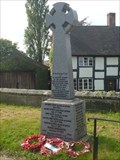 Image for St Mary's Church World War Memorial  Cross - Astbury, Cheshire, UK.