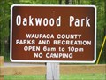 Image for Oakwood Park Playground - Waupaca, WI