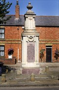 Image for First world war memorial to the villagers of Crowland