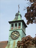 Image for Clock on cemetery chapel - Schwabach, Germany