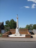 Image for Combined War Memorial - High Street, Henlow, Bedfordshire, UK