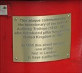 Image for Anthony Trollope -- Victorian Post Box on Fleet Street at Peterborough Court, City of London, UK