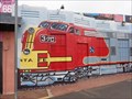 Image for Santa fe Train Mural - El Trovatore - Kingman, Arizona, USA.