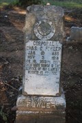 Image for Cpl Charles C. Fowler, US Army Expeditionary Forces -- Cottonwood Cemetery, Cottonwood TX