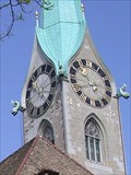 Image for Fraumünster Church clock - Zürich, Switzerland